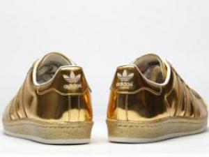 basket couleur or