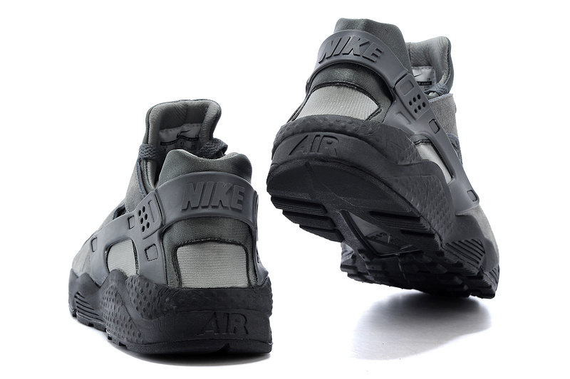 huarache homme noir et gris